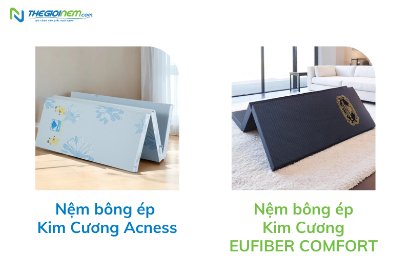Nệm bông ép Kim Cương 